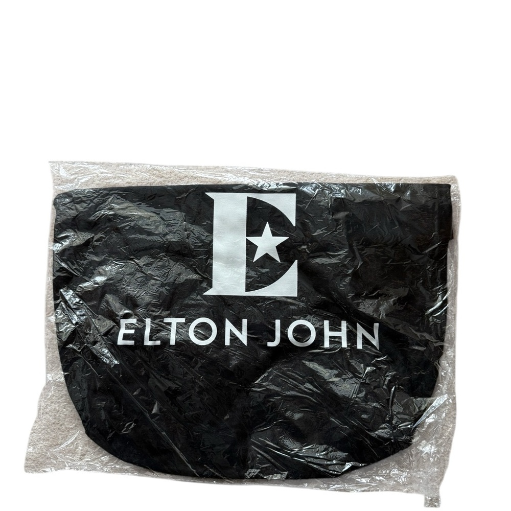New in Package Elton John VIP Farewell Yellow Brick Road Tour Black Tote Bag